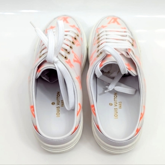 ✨️Authentic Louis Vuitton Stellar Open Back Sneaker Technical Fabric - Picture 12 of 15